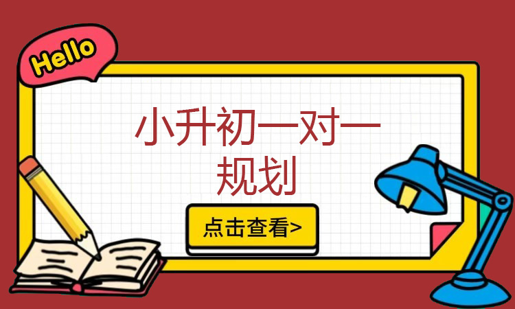 小升初一对一辅导